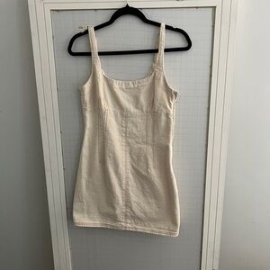 BDG Urban Outfitters Off White Denim Dress